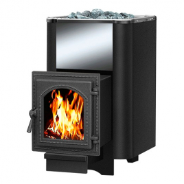 Дровяная печь ВЕЗУВИЙ СЕНСАЦИЯ 16 АНТРАЦИТ (270)