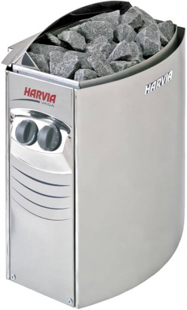 Электрическая печь Harvia Vega BC90, встроенный пульт в комплекте