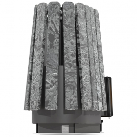 Дровяная банная печь GrillD Cometa Vega 450 Short Max Stone (Серпентинит)