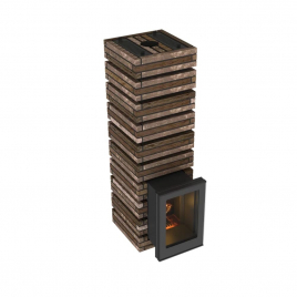 Дровяная банная печь GrillD Shaman 300 Long Max