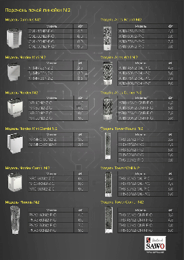 Печь для сауны Sawo Tower TH3-35Ni2-CNR-P угловая, 3,5 кВт, выносной пульт, встроенный блок мощности, нержавейка