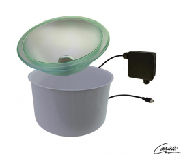 Шайка Cariitti IB 320 LED с водосливным отверстием, со светодиодной подсветкой