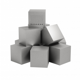 Заряд для банной печи Sangens Cube AISI 201 40x40 мм, 10 кг